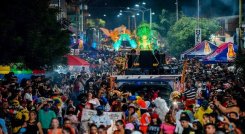El Carnaval de la Frontera generaba importantes ingresos al sector comercial de la localidad. Fotos cortesía / La Opinión 