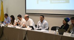 La Comisión de Ordenamiento Territorial del Senado sesionó en Cúcuta./Foto cortesía