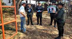 Policía de Cúcuta adelanta actividades de prevención con ganaderos