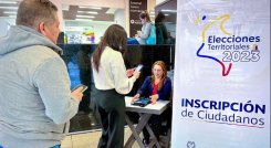 La inscripción de cédulas para las elecciones de octubre se extenderá hasta agosto./Foto cortesía