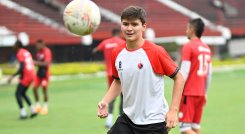 Manuel Carmona, jugador del Cúcuta Deportivo.
