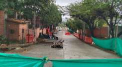 Siguen los retrasos en la obra vial de San Mateo