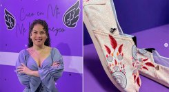 Kathe Sánchez cambió la manera de usar la alpargata./ Foto Cortesía