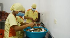 Pasapalos D'Chic cuida la calidad de sus productos. / Foto: Leonardo Favio Oliveros- La Opinión