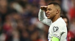 Kylian Mbappé marcó un doblete en la victoria de su selección ante Países Bajos.