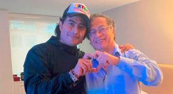 Nicolás y Gustavo Petro 
