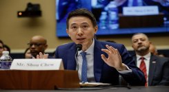  Shou Zi Chew. CEO de TikTok. / Foto: AFP