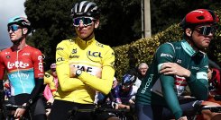 Tadej Pogacar, líder de la París Niza. 