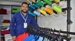 Ángel Molina, director general de Tejería Suramericana. / Foto Leonardo Favio Oliveros-La Opinión