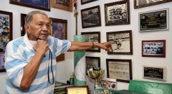 Miguel Escobar, exjugador y figura del Deportivo Cali