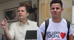 Wilfredo Cañizares e Isaac García fueron dos de los ganadores de la consulta interna de la Colombia Humana. /Fotos archivo