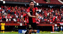 Jefry Zapata, delantero del Cúcuta Deportivo. 