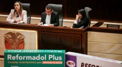 Con esta ya son dos las batallas que logra ganar la ministra de Salud, Carolina Corcho, en su intento por sacar adelante la reforma./ Foto Colprensa