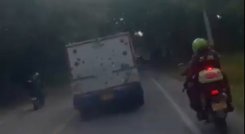 Robo en un carro de valores de Valledupar 