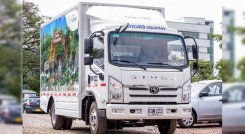 Con un 82,4 % de participación de mercado, Auteco Mobility lidera el segmento de vehículos comerciales eléctricos en Colombia y Latam 