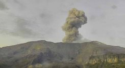 Volcán Nevado del Ruiz.