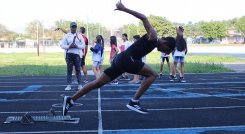 Hugo Thyme, velocista cucuteño la nueva sangre del atletismo rojinegro.