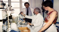 Investigadores sida. / Foto: AFP