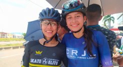 Nagge Carrero y Keily Delgado. 