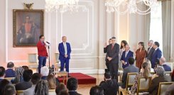 El presidente Gustavo Petro posesionó a los nuevos ministros./Foto Presidencia de la República