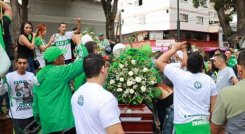 Cuatro heridos tras ataque durante sepelio de hinchas de Nacional en Girón