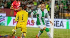 Atlético Nacional tras su agónica  victoria se clasificó a la final.