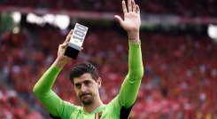 Thibaut Courtois, arquero del Real Madrid y de la selección de Bélgica.