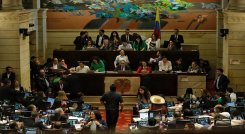 plenaria de la Cámara a la reforma de la salud 