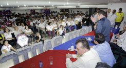Germán Vargas Lleras estuvo en Cúcuta para reunirse con los empresarios y la bancada del partido en Norte de Santander./Foto cortesía