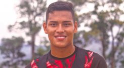 Andrés Peralta, delantero del Cúcuta Deportivo. 