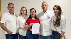 Claudia Parra fue avalada por Cambio Radical para aspirar a la Alcaldía de Los Patios. / Foto cortesía