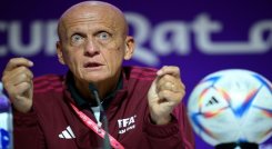  Pierluigi Collina. / Foto: AFP