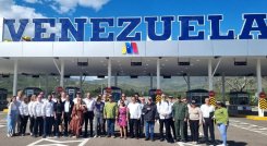 Durante dos días, delegados de los gobiernos de Colombia y Venezuela trabajaron en Tienditas en el acuerdo de cooperación./ Foto cortesía