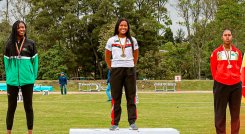 Valeri Franco Quiñones, atleta cucuteña. 