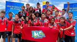 Esta es la delegación de Norte de Santander que se destacó en el Interligas de Aguas Abiertas en Prado, Tolima.