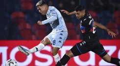 Juan Fernando Quintero brilló con el Racing de Avellaneda en la Copa de la Liga de Argentina.