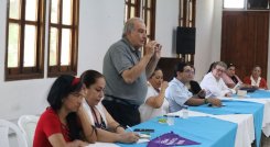 La Comisión de Paz del Congreso se reunió ayer, en Cúcuta, con diferentes sectores involucrados en la implementación del Acuerdo de Paz, para escuchar sus preocupaciones e inquietudes./ Foto cortesía