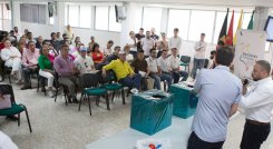 Sorteo de los tarjetones eleciones 2023