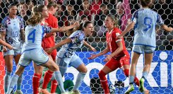 España vs. Suiza, Mundial Femenino. 