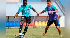 Joider Micolta, jugador del Cúcuta Deportivo. 