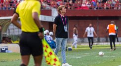 Rubén Tanucci, técnico del Cúcuta Deportivo. 