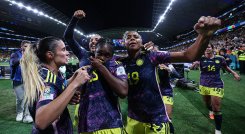 Selección Colombia en el Mundial Femenino. 