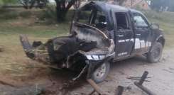 Atacan con cilindros bomba a estaciones de Policía en el Cauca