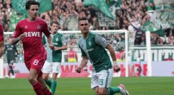 Rafael Santos Borré se destacó con el Werder Bremen en la Bundesliga.