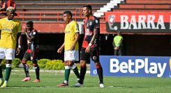 Jaime Andrés Peralta, jugador del Cúcuta Deportivo. 