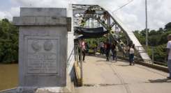 Puente La Unión en Puerto Santander. / Foto: Archivo / La Opinión 