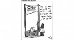 Candidatos descabezados