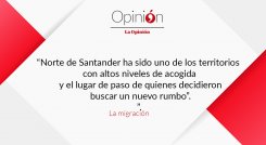 Norte de Santander ha sido uno de los territorios con altos niveles de acogida y el lugar de paso de quienes decidieron buscar un nuevo rumbo.