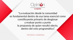 Veeduría ciudadana, editorial del 1 de septiembre
