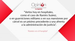 Llegar al extremo de convertir una habitación hospitalaria en sede de campaña